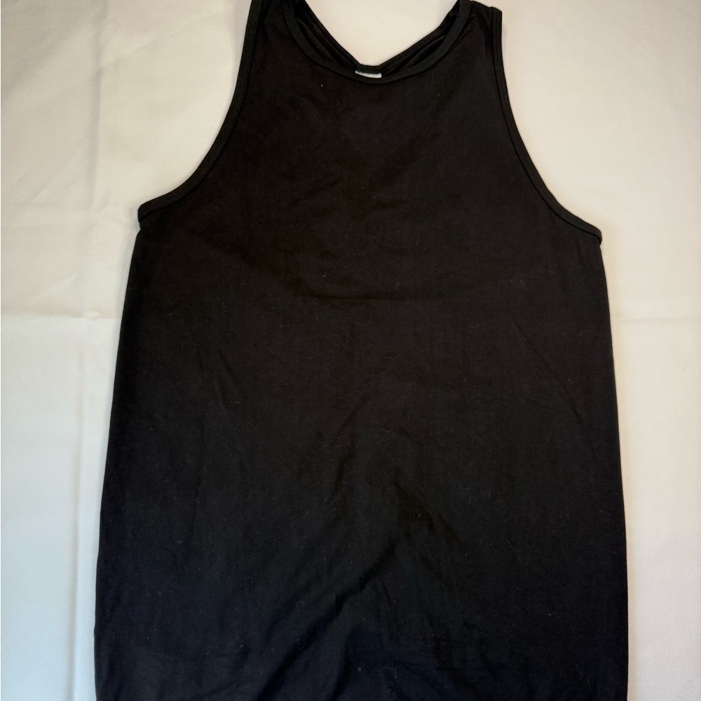 Fabletics Black Tank Top Classic Design
